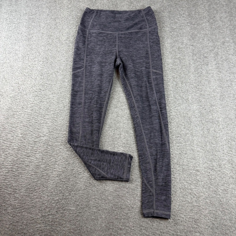Victoria's Secret Leggings Women's 4 Gray Space Dye High Rise Side Pockets